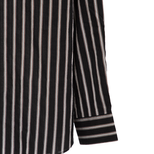 Studio Nicholson View Shirt Darkest Navy SNM 1126 Detail 2 Degli Uberti